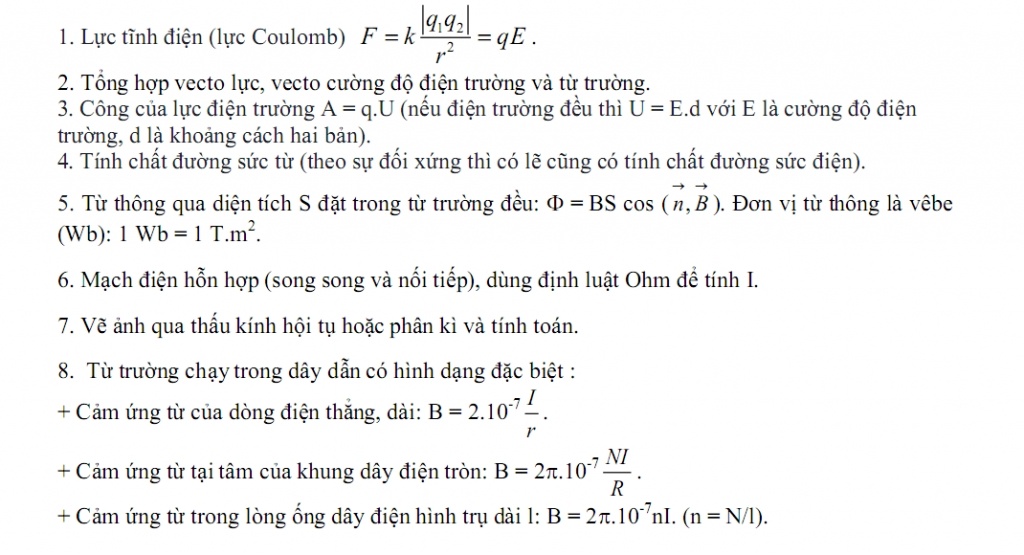 me o nho ca c cong thu c da i mon va t ly thi thpt quo c gia 2018