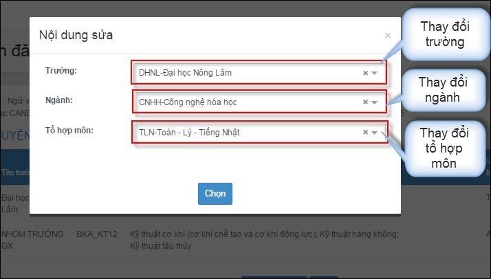 huong dan thay doi nguyen vong xet tuyen dai hoc cao dang truc tuyen