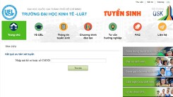 Trường ĐH Kinh tế - luật công bố kết quả xét tuyển thẳng năm 2018