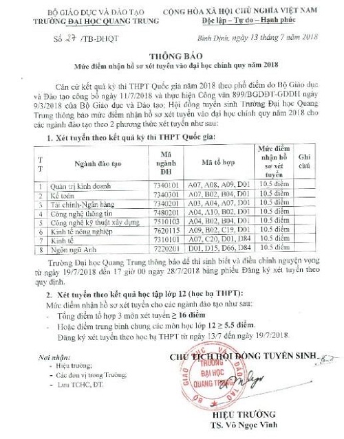 thi sinh dang dieu chinh nguyen vong cac truong dh am tham nang diem san