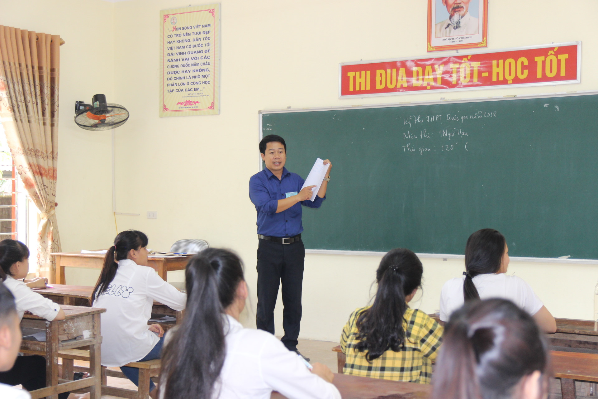 nghe an ngay 287 chinh thuc bao cao ket qua ra soat ky thi thpt quoc gia 2018