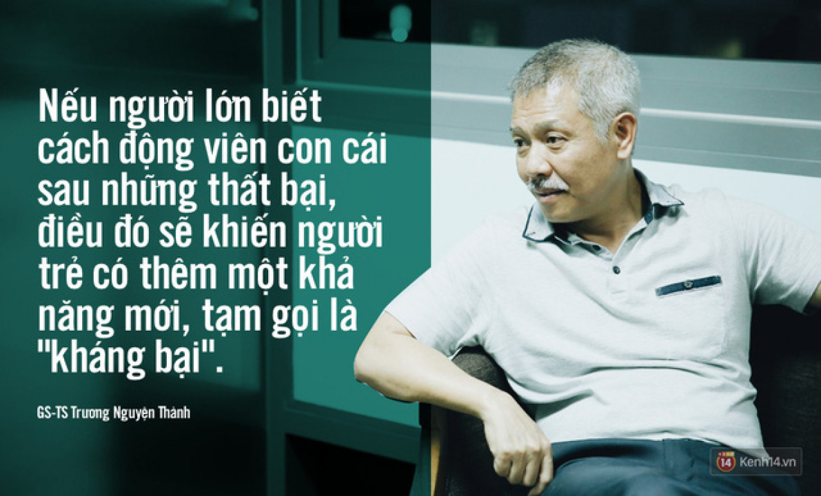 giao su truong nguyen thanh day con khang bai bang cach don con vao that bai