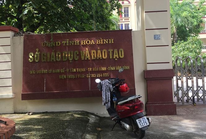 bat thuong thi o hoa binh lanh dao so giao duc noi chua biet