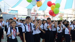 Thông tin tuyển sinh 2018 (31/8): Trường học đầu tiên tại TP HCM tổ chức lễ khai giảng