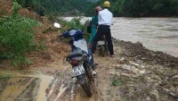 nuoc rut nha dan vung lu thanh hoa ngap bun dat