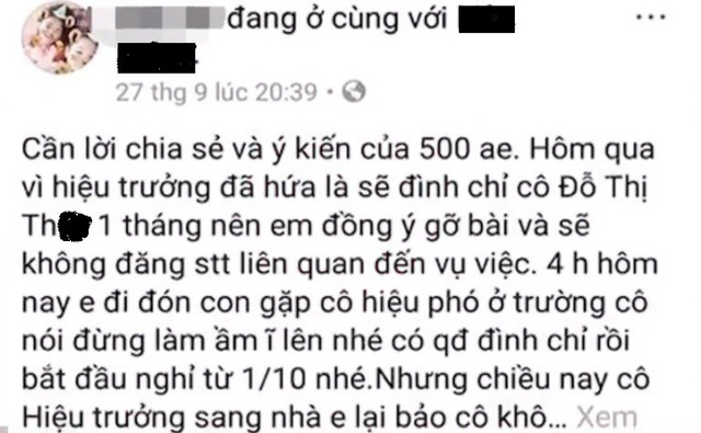 ket luan vu nu giao vien mam non bi to danh chay mau vung kin be trai 3 tuoi