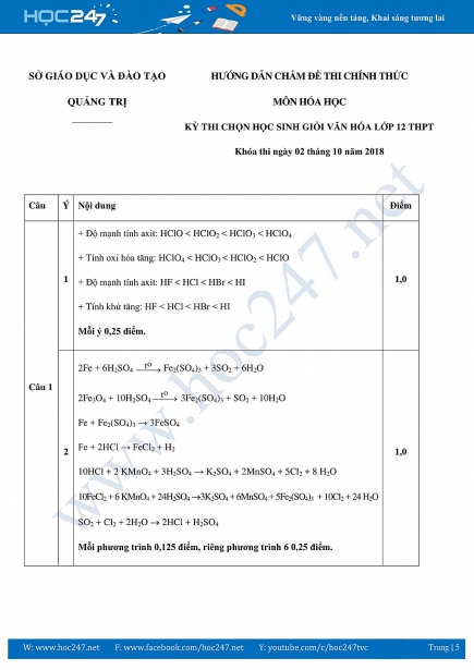 giai chi tiet de thi hoc sinh gioi mon hoa hoc lop 12 tinh quang tri nam 2018