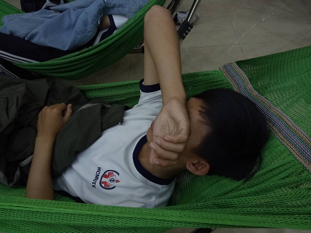 truong dh dau tien co khu nghi trua cho sinh vien se xay them khu nghi trua rieng cho sinh vien nu