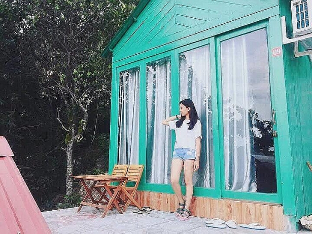 homestay cau vong tren dao nam du o dep chua du phai them la moi de hut khach