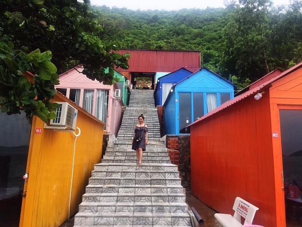 homestay cau vong tren dao nam du o dep chua du phai them la moi de hut khach