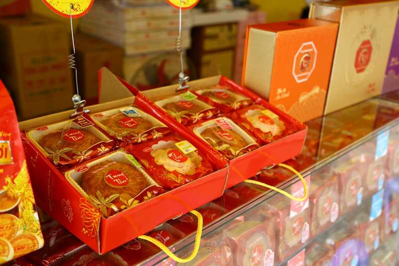Thị trường bánh trung thu “vào mùa” thi truong banh trung thu vao mua