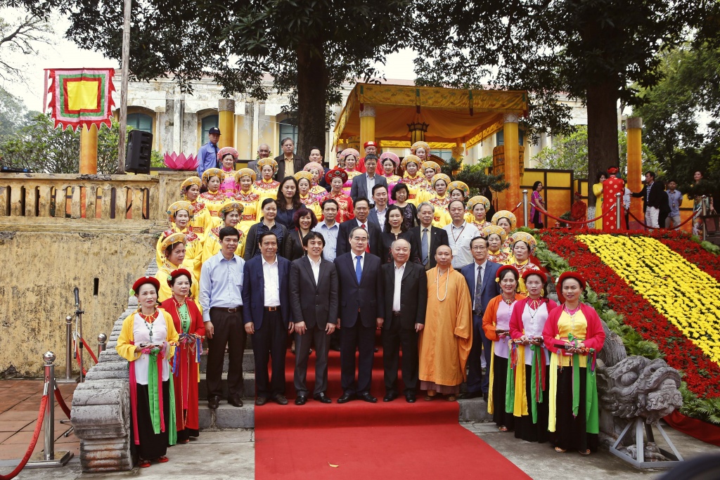 Chủ tịch TW MTTQ Việt Nam Nguyễn Thiện Nhân dự lễ tưởng nhớ vua Lý Thái Tổ chu tich tw mttq viet nam nguyen thien nhan du le tuong nho vua ly thai to