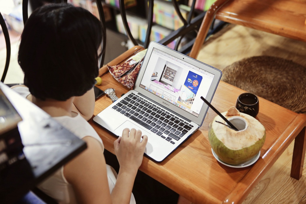 Có một Thư viện cà phê bình yên giữa lòng Hà Nội co mot thu vien ca phe binh yen giua long thu do