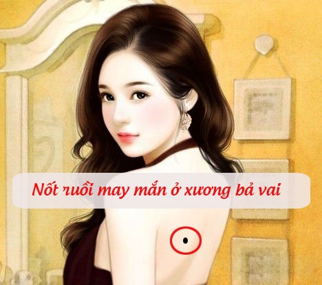4 nốt ruồi may mắn giúp được lộc đất đai, vãn niên dễ giàu tiền nhiều của 4 not ruoi may man giup duoc loc dat dai van nien de giau tien nhieu cua