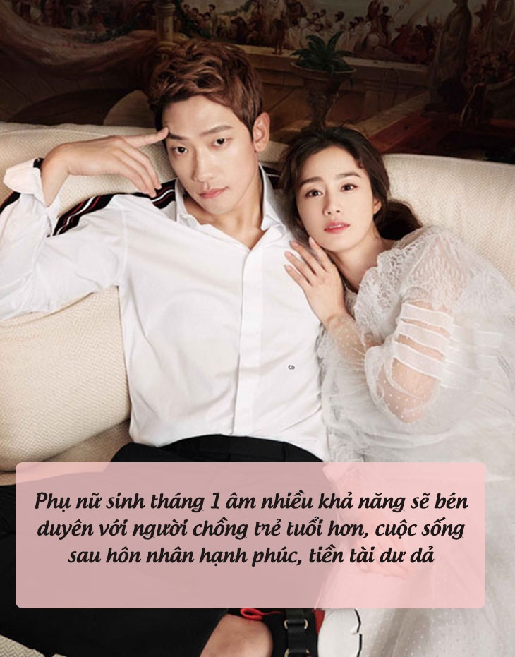 xep hang do hanh phuc va vuong phu ich tu cua phu nu theo thang sinh