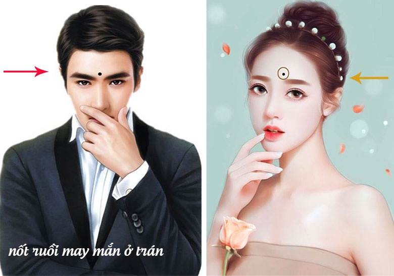 4 nốt ruồi may mắn kể cả khi nằm sai chỗ, vận mệnh vẫn hơn người 4 not ruoi may man ke ca khi nam sai cho van menh van hon nguoi