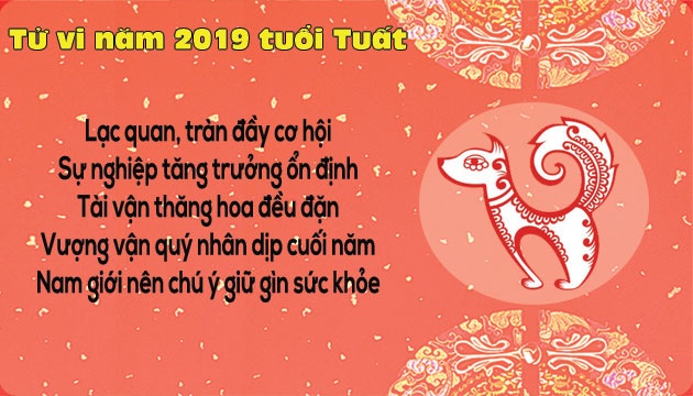 Tử vi năm 2019 tuổi Tuất: Tràn đầy cơ hội, tăng trưởng chậm mà chắc tu vi nam 2019 tuoi tuat tran day co hoi tang truong cham ma chac