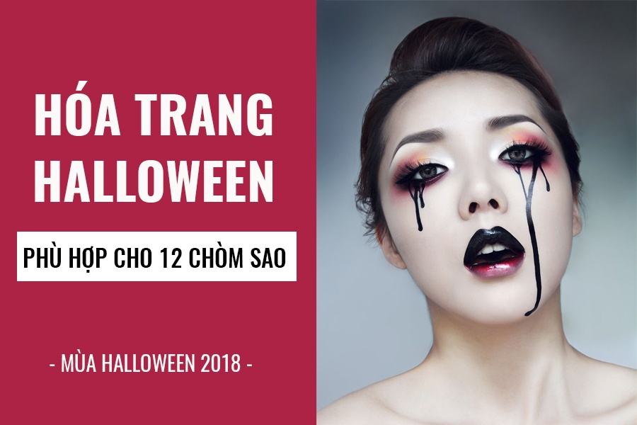 halloween goi y hoa trang doc va la cho 12 cung hoang dao