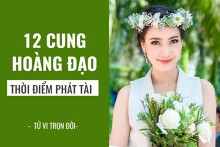 Khám phá độ tuổi phát tài của 12 cung hoàng đạo