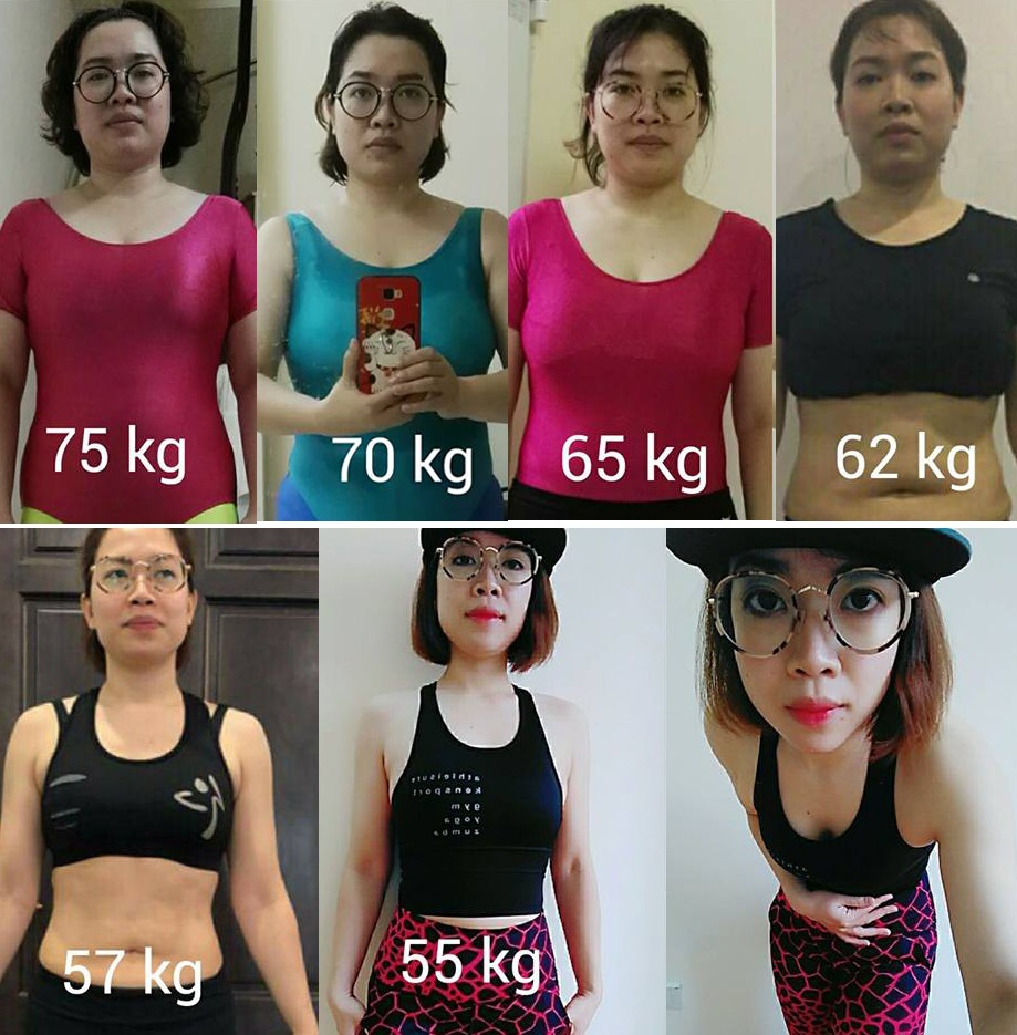 giam can than thanh la day tu 75 kg gia nua xau xi xuong 55 kg xinh tre bat ngo