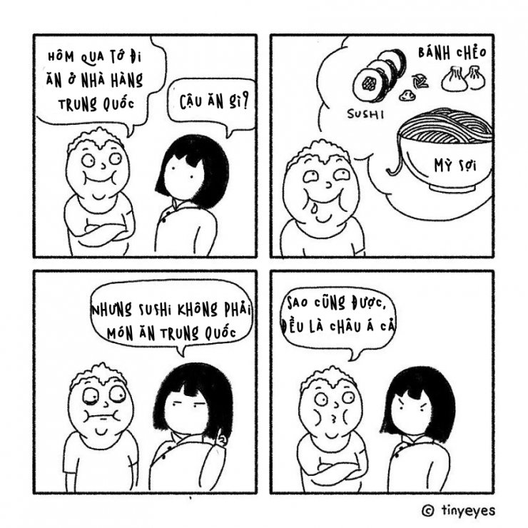 bo tranh so sanh su khac biet giua van hoa phuong dong va phuong tay