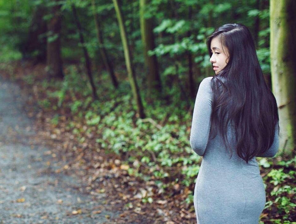 co gai co mai toc van nguoi me chia se bi quyet duong toc don gian khong ngo
