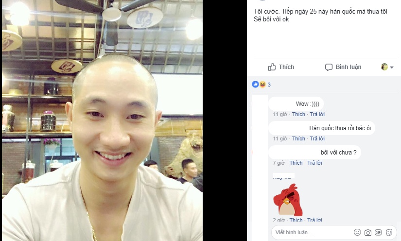 dan mang dong loat thuc hien loi hua voi u23 viet nam truoc tran dau