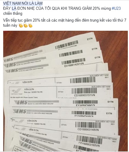 dan mang dong loat thuc hien loi hua voi u23 viet nam truoc tran dau