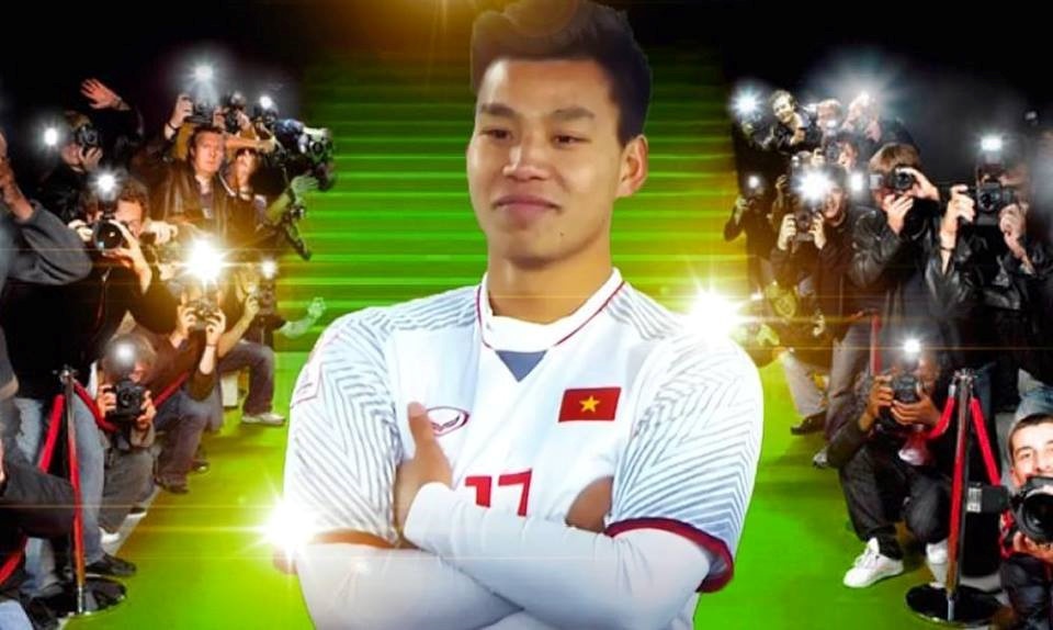 trao luu che anh bat chuoc dang an mung cua van thanh u23 viet nam