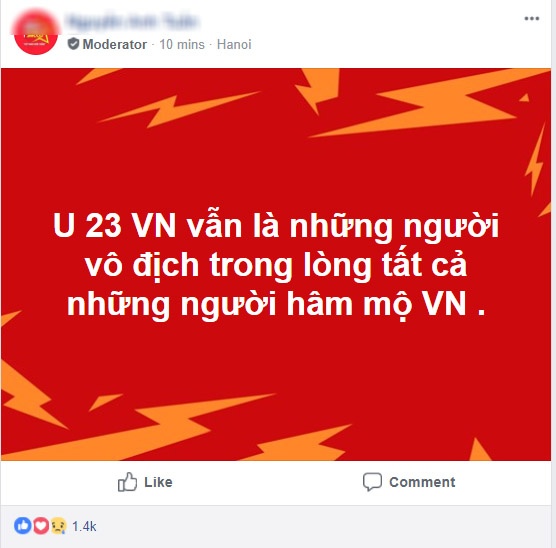u23 viet nam thang la vua thua van la anh hung