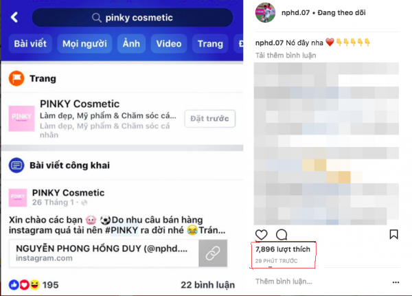 chua kip dap xuong san bay hong duy da dang bai ban my pham online khien fan thich thu