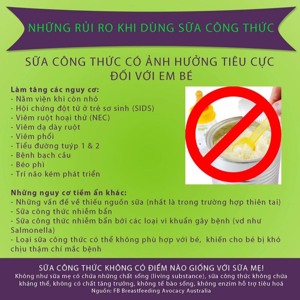 canh bao nhung rui ro khi dung sua cong thuc cho tre nho