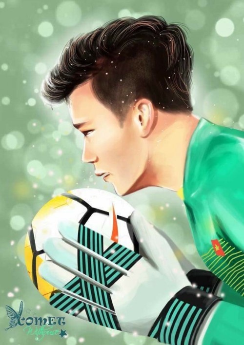 day la nhung khoanh khac dang nho nhat cua u23 viet nam qua loat anh chibi sieu dang yeu