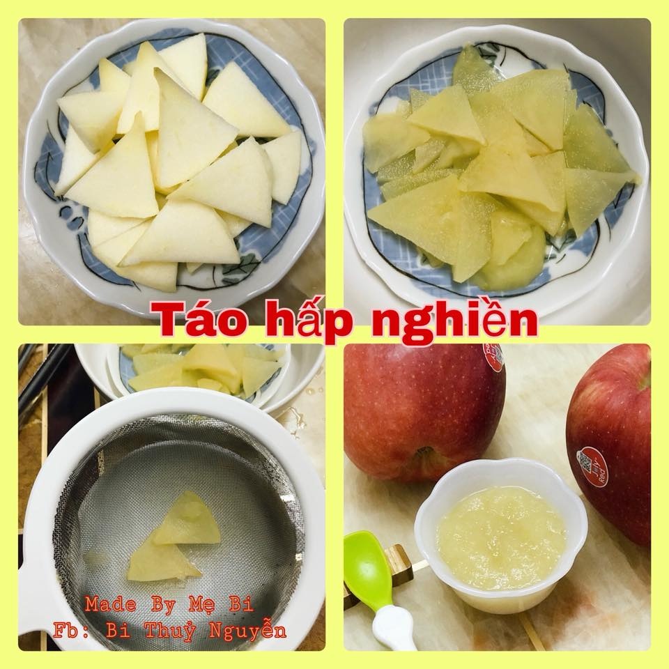 thuc don an dam kieu nhat 30 ngay dau cua em be 6 thang tuoi