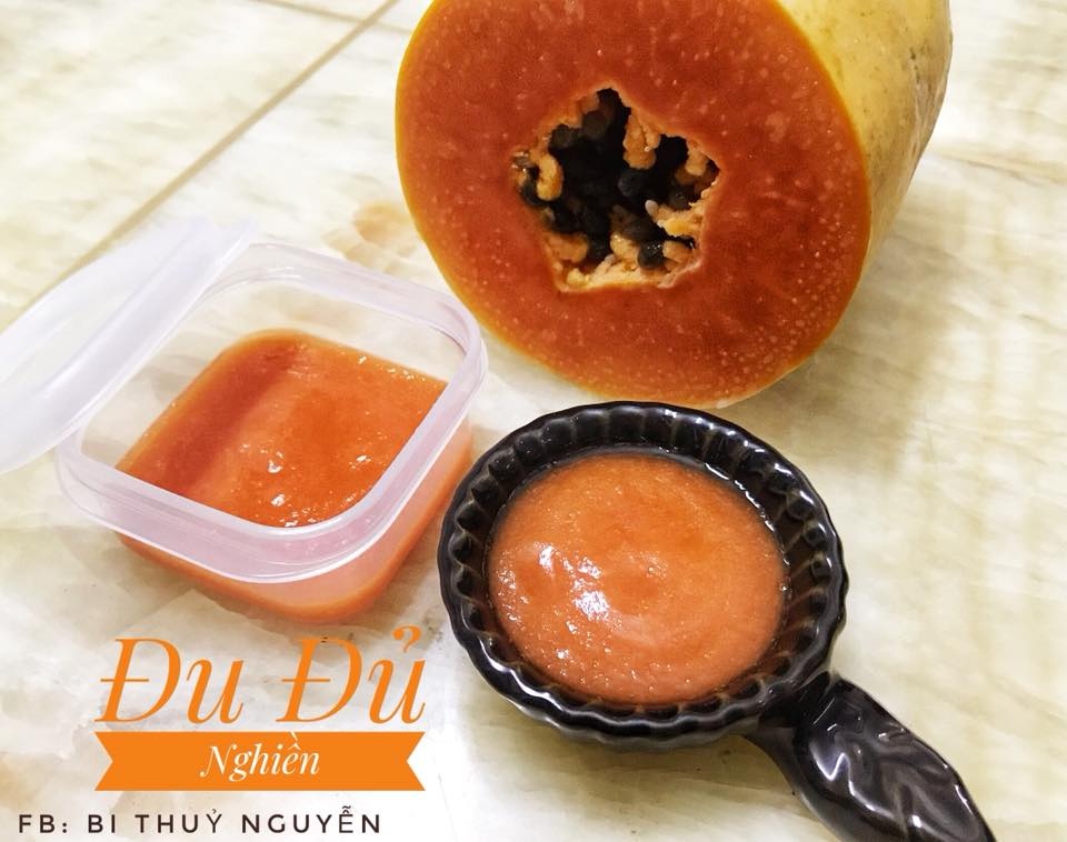 thuc don an dam kieu nhat 30 ngay dau cua em be 6 thang tuoi
