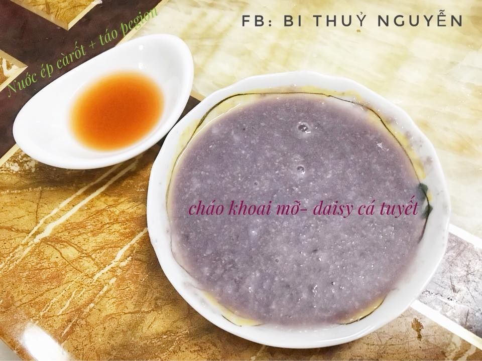 thuc don an dam kieu nhat 30 ngay dau cua em be 6 thang tuoi