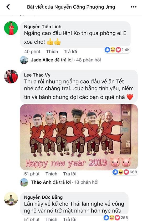Sau trận thua Nhật Bản, người hâm mộ làm điều này tại Facebook các cầu thủ sau tran thua nhat ban nguoi ham mo lam dieu nay tai facebook cac cau thu