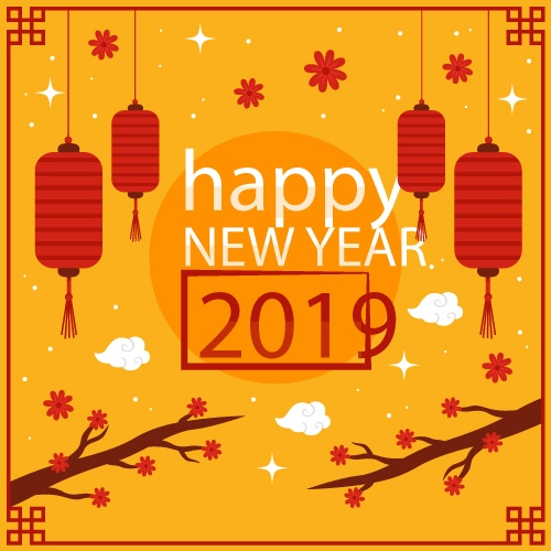 nhung mau thiep chuc mung nam moi 2019 don tet ky hoi dep nhat