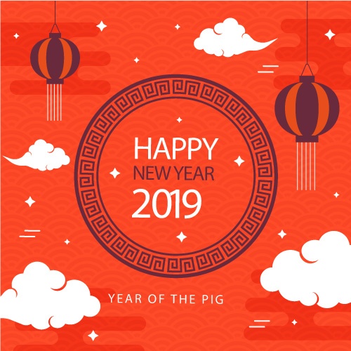 nhung mau thiep chuc mung nam moi 2019 don tet ky hoi dep nhat