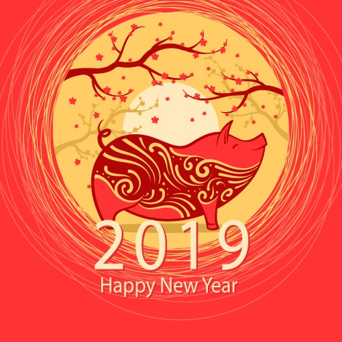 nhung mau thiep chuc mung nam moi 2019 don tet ky hoi dep nhat