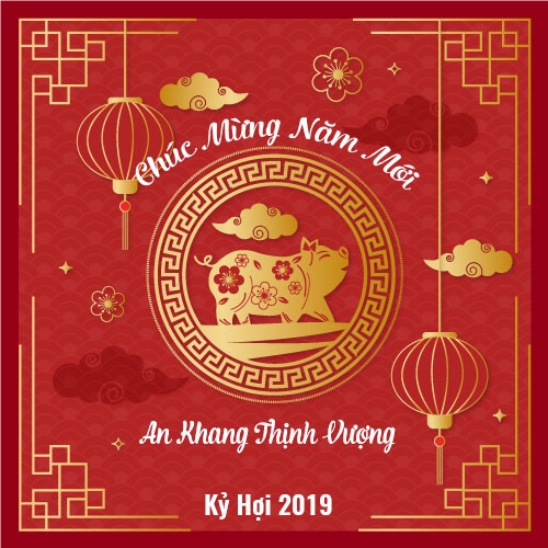 nhung mau thiep chuc mung nam moi 2019 don tet ky hoi dep nhat