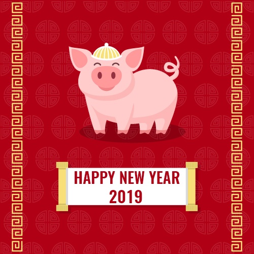 nhung mau thiep chuc mung nam moi 2019 don tet ky hoi dep nhat