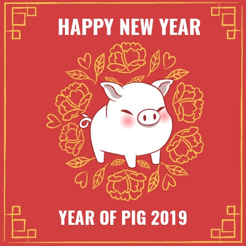 nhung mau thiep chuc mung nam moi 2019 don tet ky hoi dep nhat