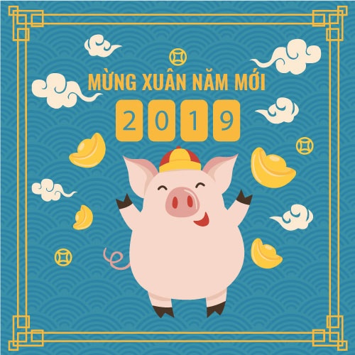 nhung mau thiep chuc mung nam moi 2019 don tet ky hoi dep nhat