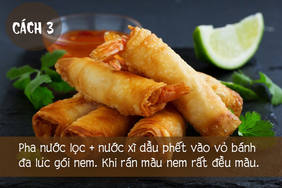 6 meo ran nem gion ngon vang rum cho dip tet mau tuat 2018