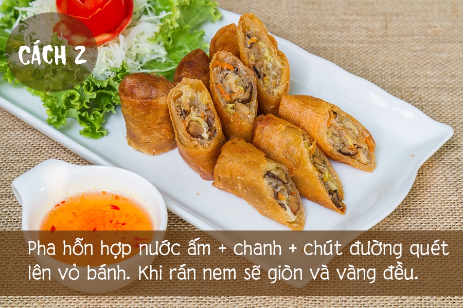 6 meo ran nem gion ngon vang rum cho dip tet mau tuat 2018