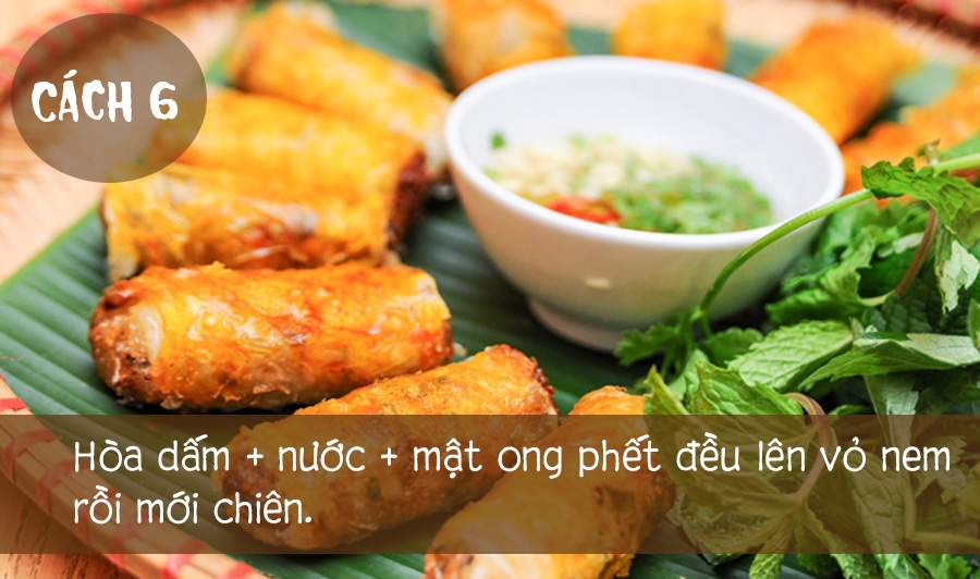 6 meo ran nem gion ngon vang rum cho dip tet mau tuat 2018
