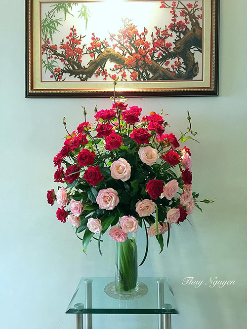 me ha thanh chia se bi quyet cam hoa dep choi tet