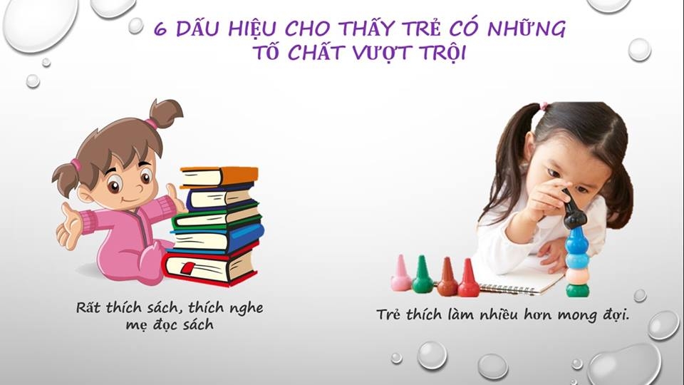 6 dau hieu cho thay tre co to chat vuot troi