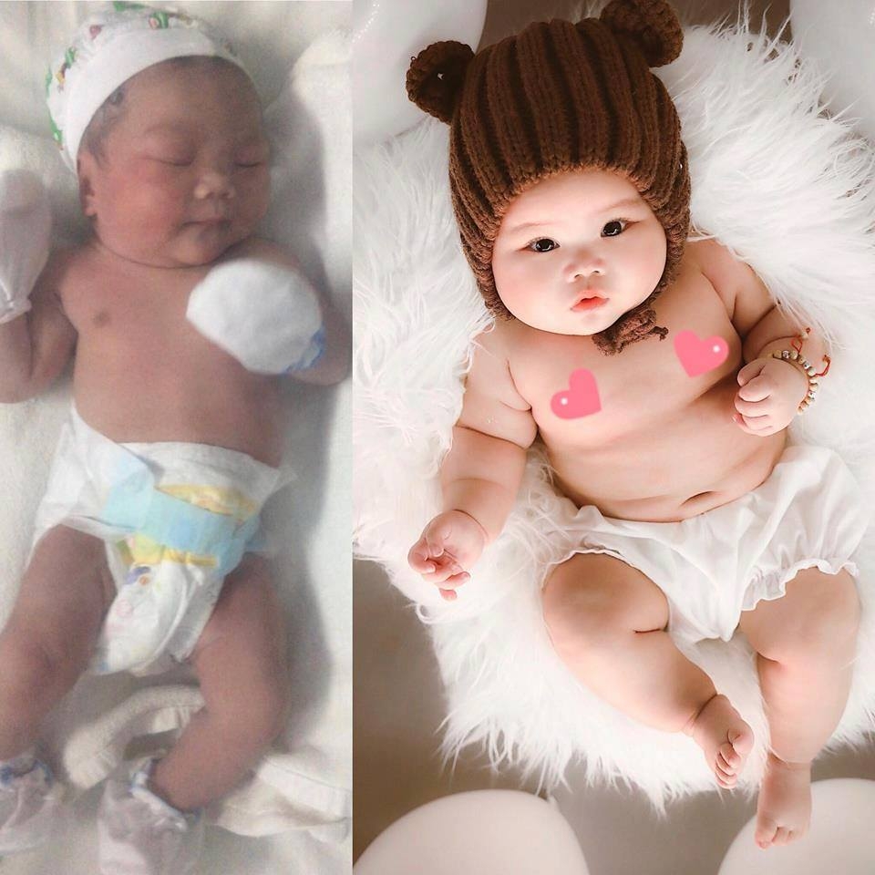 Loạt ảnh những em bé bụ bẫm, ăn ít vẫn lớn nhanh như 'thổi' loat anh nhung em be bu bam an it van lon nhanh nhu thoi